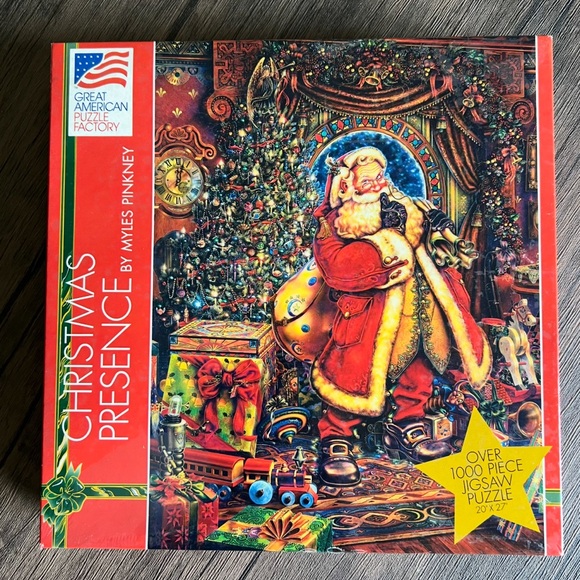 Christmas Presence Sealed 1998 1,000 Piece Puzzle - Picture 1 of 5